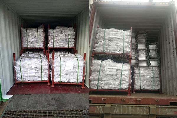 Scaffolding couplers loading