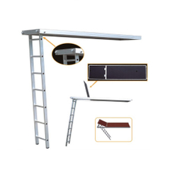 Aluminum Plywood Plank with Trapdoor and Ladder for Ringlock Scaffolding