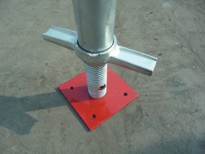 Exterior Base Plate Scaffolding Shoring Frame 