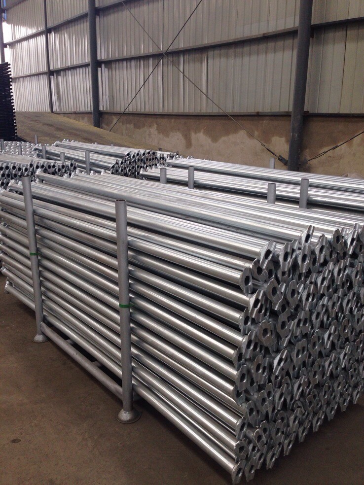 Cuplock Scaffolding Ledger / Horizontal Red Painted Manunfactured High Quality