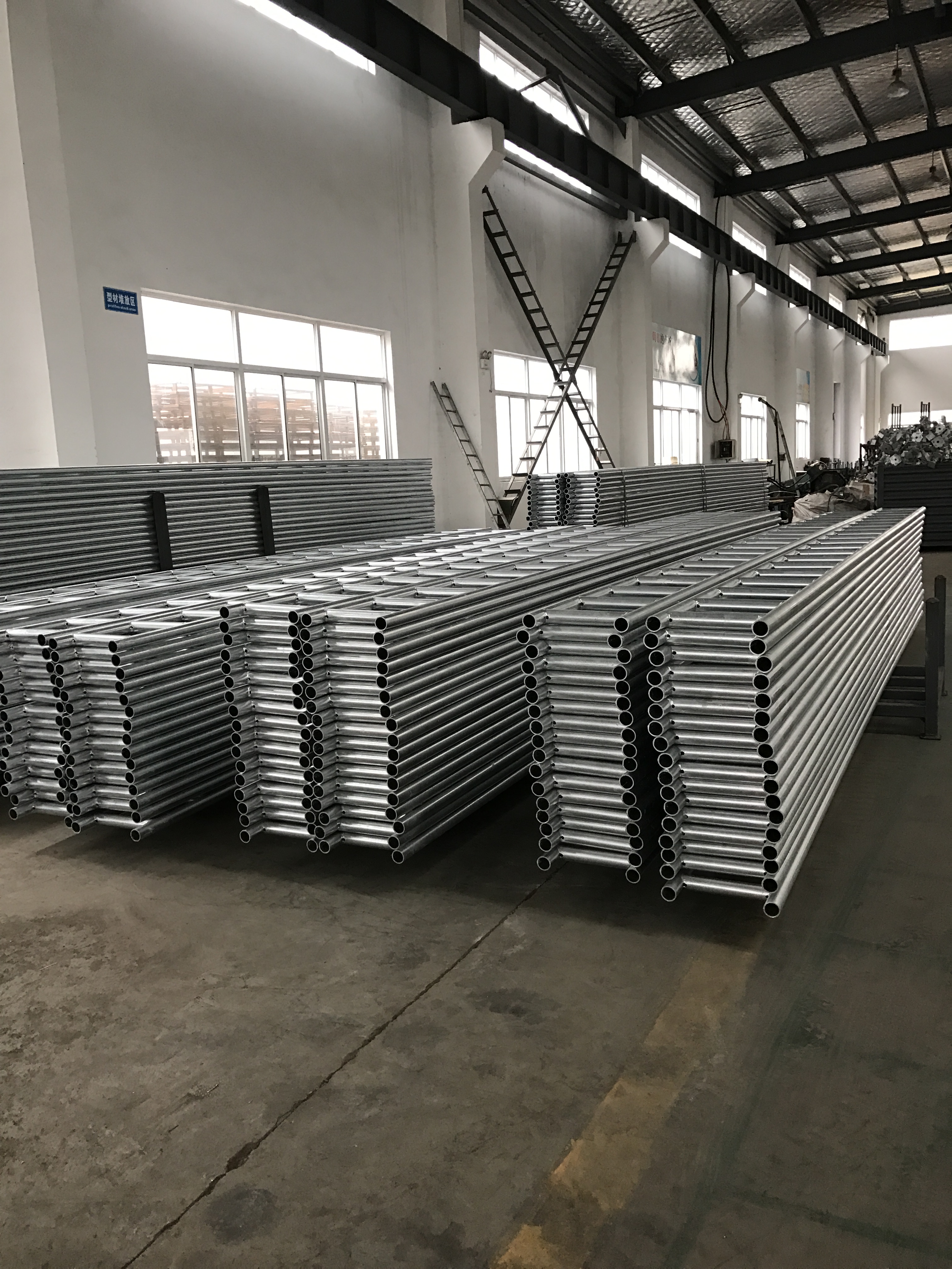 Galvanized Ladder Beams