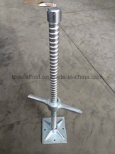 Mason Frame Scaffolding Adjustable Screw/Levelling Jack Base for Sale/Construction