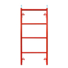 W Scaffolding Narrow Frame with Candy cane locks