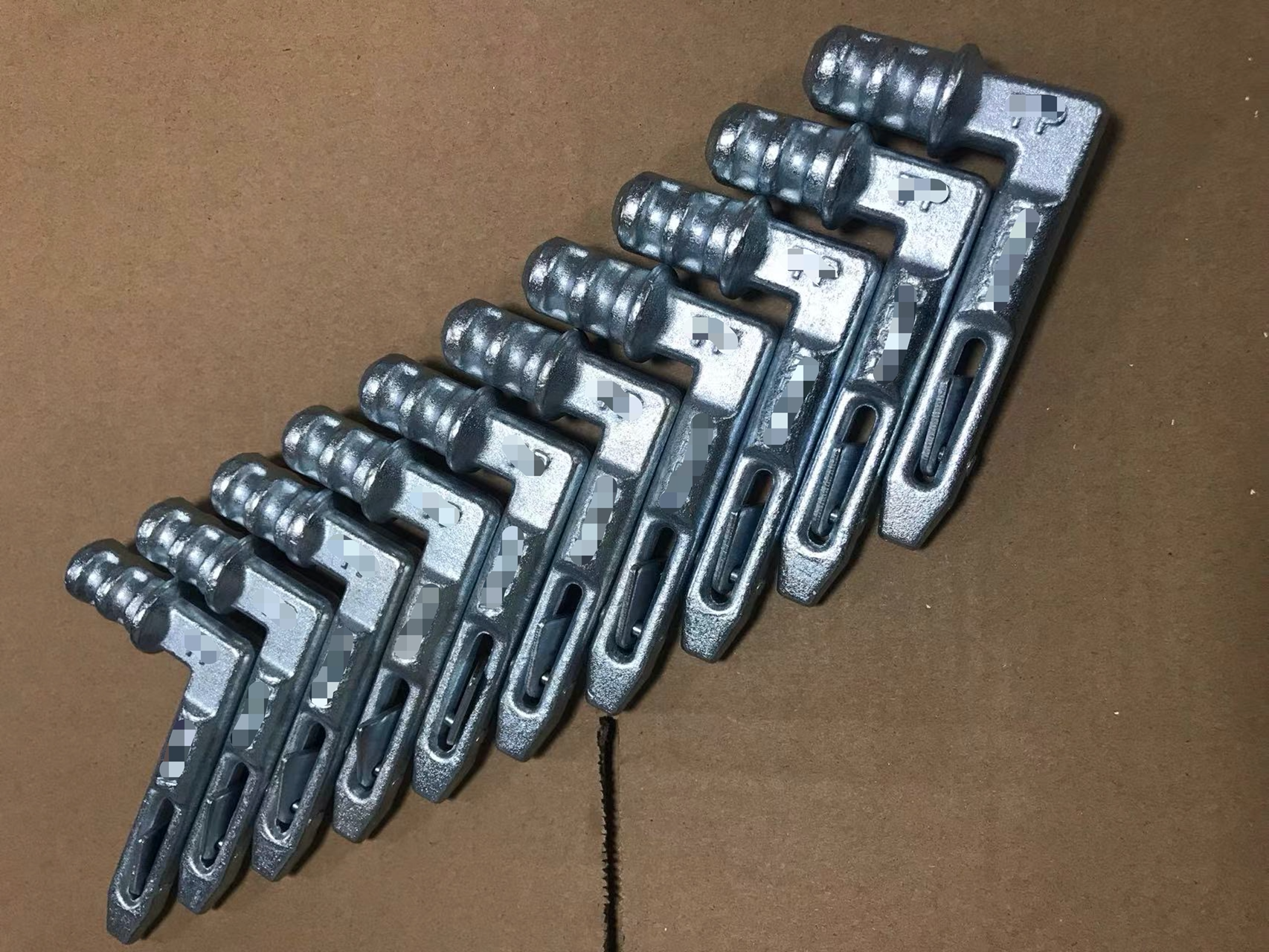 Ponteggi pipette / Scaffolding hooks for Italian frames