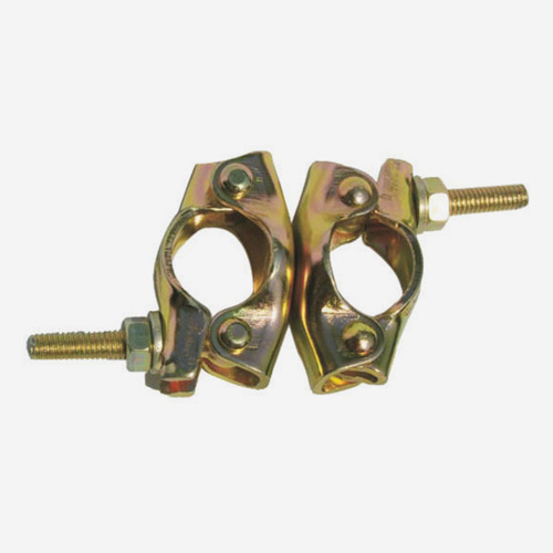 Pressed swivel coupler