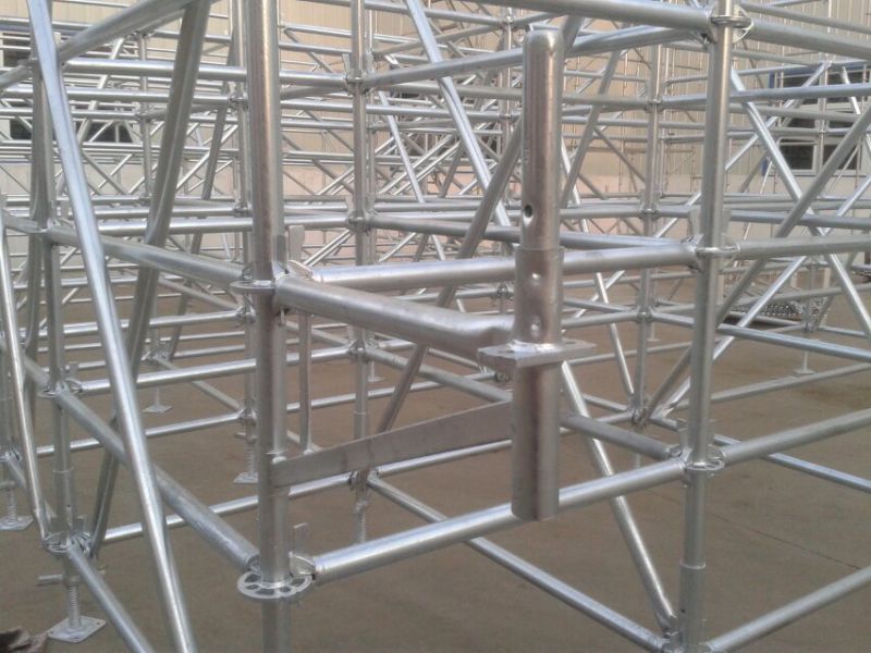 Ringlock Scaffolding Ledger with Hot DIP Galvanized Surface