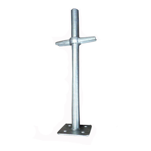 Scaffolding Screw Jack with Electro Galvanized Surface