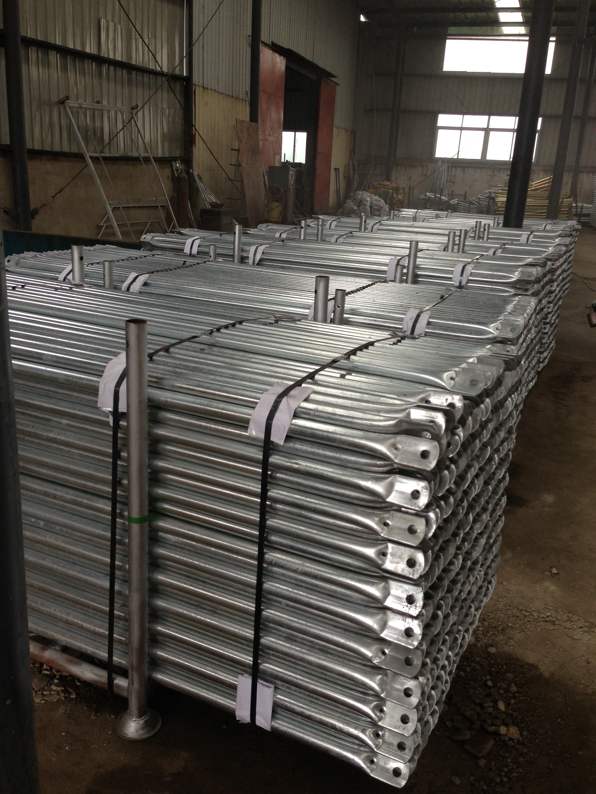 Scaffolding Sidewalk Shed Bridge Leg Girth