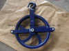 Scaffolding Gin Wheel with Painted Surface