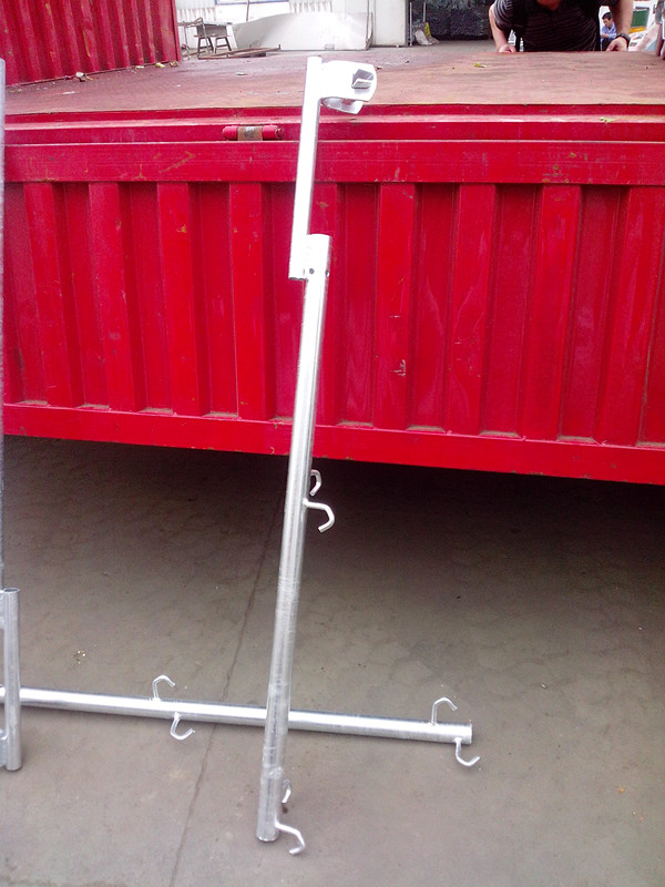 scaffolding guard rail post scaffolding guard rail post