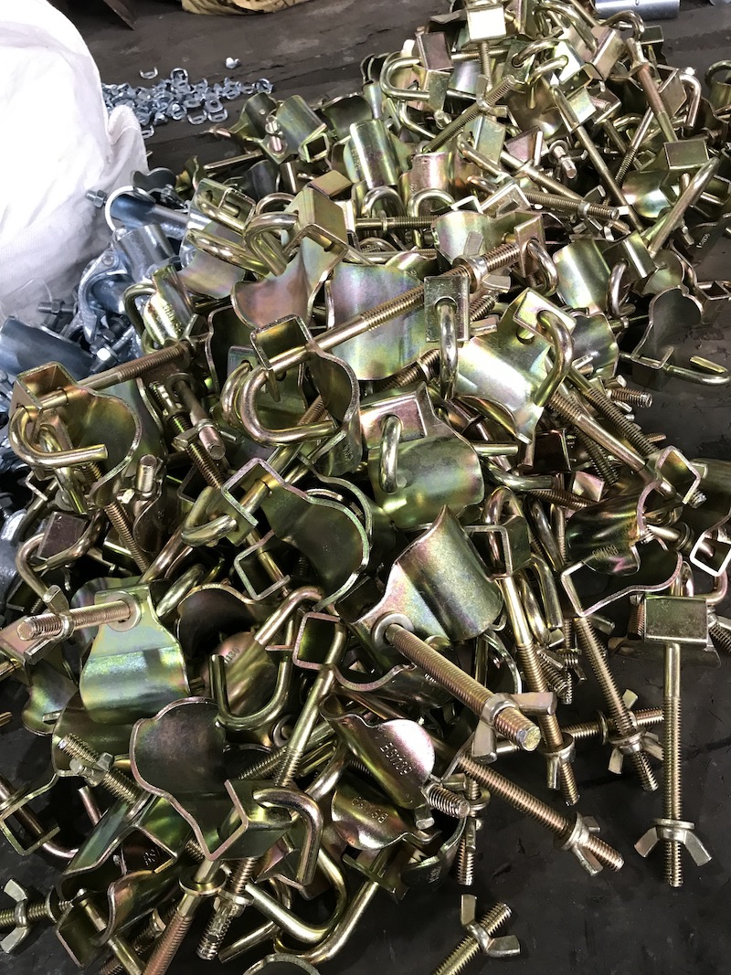 Scaffolding Ladder Coupler Pressed Steel with Wing Nut