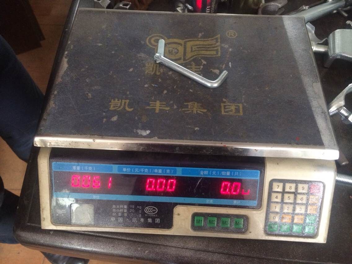 Toggle Pin Electro Galvanized Frame Scaffolding Accessories