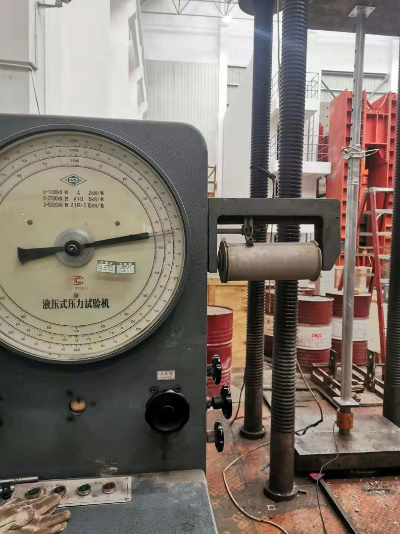 Post shore loading test 2