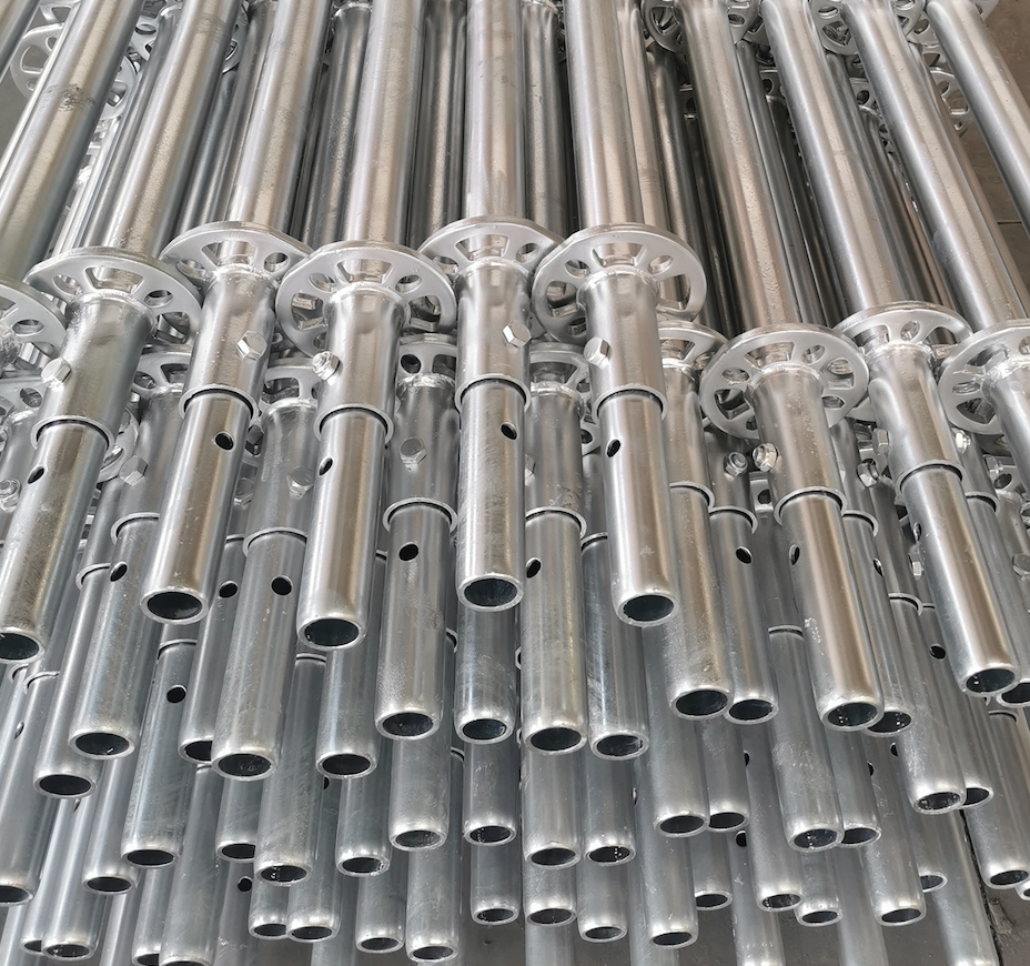 Ringlock scaffolding vertical spigot